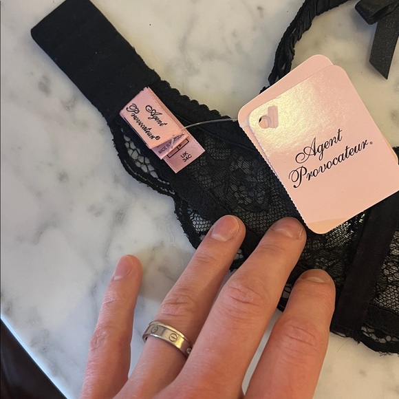 Agent Provocateur black love Demi bra - Picture 5 of 9